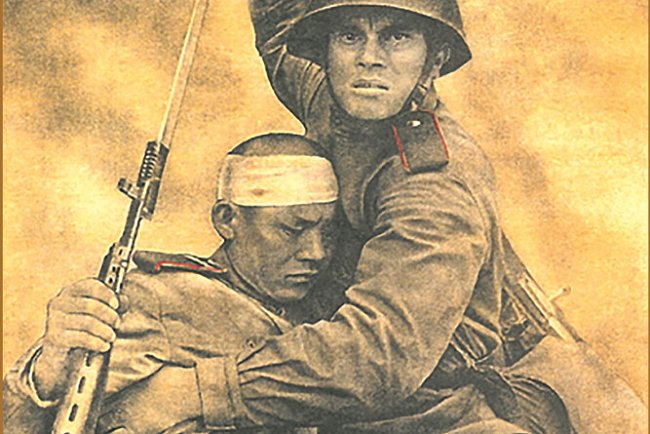 An exhibition of posters «Victory opened at the KRSU television center. Battle of Kursk. 1943»